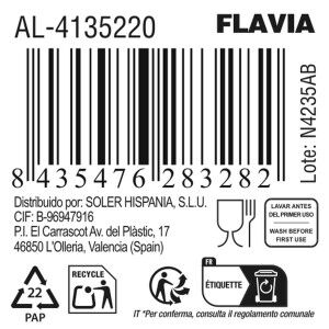 Wine glass Alfares Flavia (24 Units) |  Glasses, cups and jugs   | ...