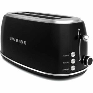 Toaster Sweiss GRV9 Black 1500 W |  Toasters   | Chef Up