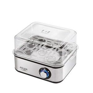 Egg boiler Adler AD 4486 Black Silver
