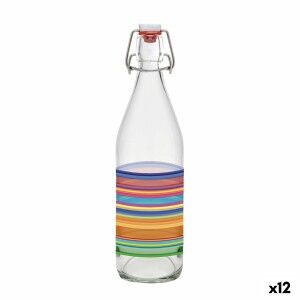 Bouteille en Verre La Mediterránea verre 1 L (12 Unités)