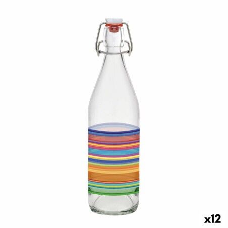 Bouteille en Verre La Mediterránea verre 1 L (12 Unités)