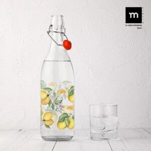 Bouteille en Verre La Mediterránea verre 1 L (12 Unités)