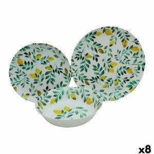 Salad Bowl La Mediterránea CITRUS 25,5 x 13,5 cm (8 Units)