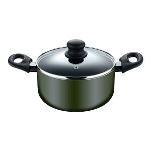 Casserole with lid San Ignacio experto Black Green Ø 28 cm |  Casse...
