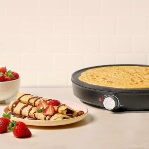 Crepe Maker UFESA 73408014 Black |  Pancake makers and waffle irons...