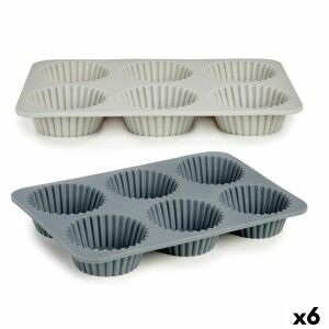 Muffin Tray Kinvara Light grey Dark grey 25,5 x 3 x 17,5 cm Magdale...