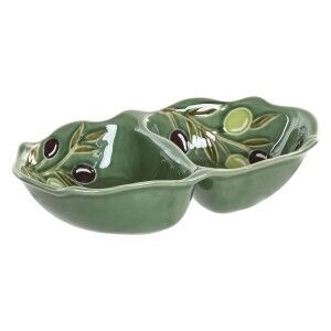 Bowl Home ESPRIT Green Stoneware Cottage With relief |  Plates, pla...
