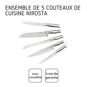Knife Set Nirosta Steel Stainless steel