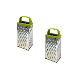 Grater Fackelmann Zero Steel Stainless steel /Wood 2 Units