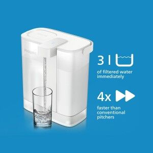 Jug Philips AWP2980WH/24 INSTANT White Plastic 3 L |  Pichets   | C...