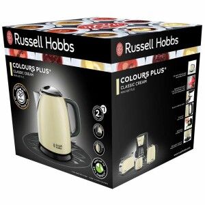 Elektrischer Wasserkocher mit LED-Licht Russell Hobbs 24994-70 Crem...