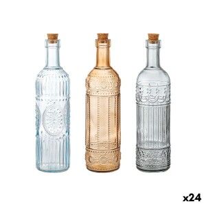 Glass Bottle La Mediterránea Cork Glass 500 ml (24 Units)