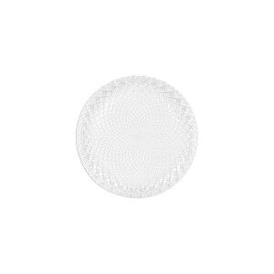 Dessert dish La Mediterránea Diamond Transparent Glass Ø 18,5 cm (12 Units)