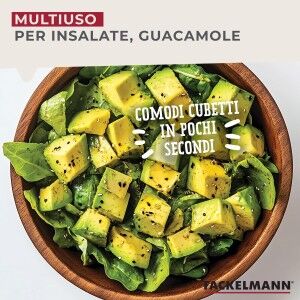 Avocado Cutter Fackelmann 16 cm Green Stainless steel