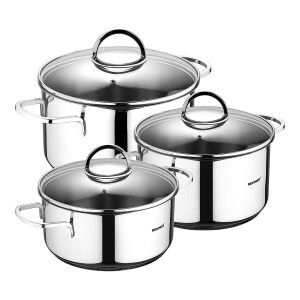 Cookware Bergner Classic Silver 6 Pieces