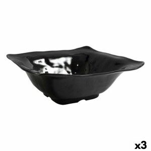 Salad Bowl AIR Inde 143888 Porcelain 36,5 x 35,8 x 13,6 cm (3 Units...