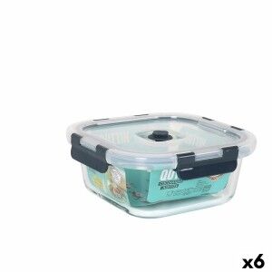 Hermetic Lunch Box Quttin Squared 750 ml (6 Units) |  Lunch boxes, ...