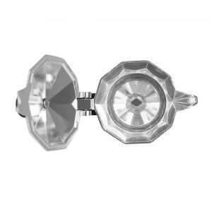 Italienische Kaffeemaschine Orbegozo KF 100 1T Silberfarben Alumini...