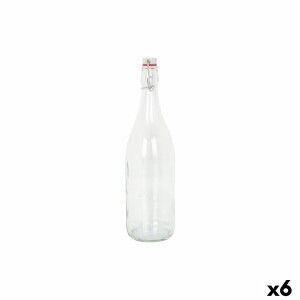 Glas-Flasche La Mediterránea Mecano Glas 1 L (6 Stück)