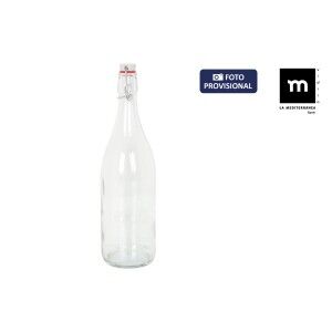 Glas-Flasche La Mediterránea Mecano Glas 1 L (6 Stück)