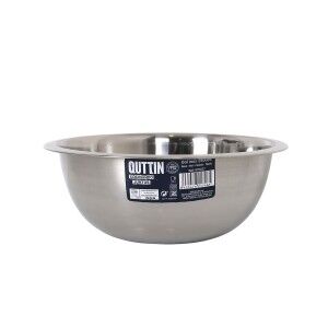 Mixing Bowl Quttin 2,5 L Metal 24,2 x 9,6 cm (18 Units)