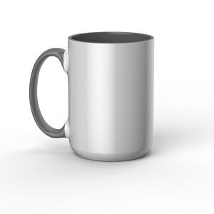 Customisable Mug for Cutting Plotter Cricut 2009330 White Grey 425 ...