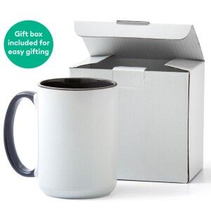 Customisable Mug for Cutting Plotter Cricut 2009330 White Grey 425 ...