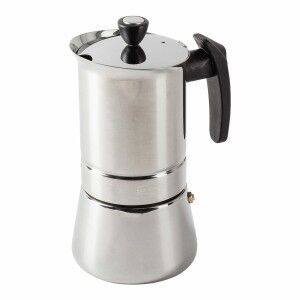 Italienische Kaffeemaschine San Ignacio Moods SG-3593 Edelstahl 4 K...