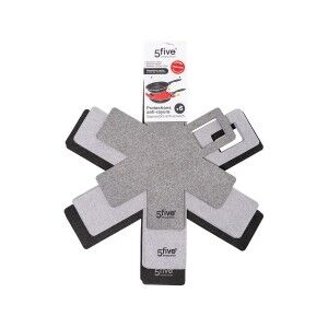 Frying Pan Protector 5five Simply Smart Plush 6 Pieces |  Coasters,...