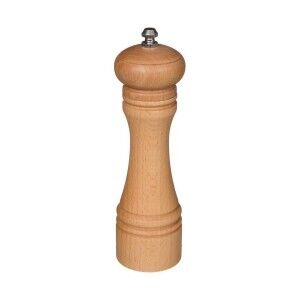 2 in 1 Salt and Pepper Mill Secret de Gourmet Brown Wood 22 x 6 cm