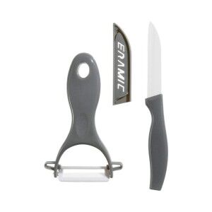 Peeler Knife 5five Simply Smart Grey Ceramic 17,5 cm |  Knives and ...