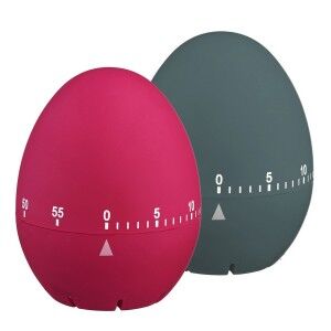 Kitchen Timer Colors Collection Rubber Egg 7,5 cm |  Other accessor...