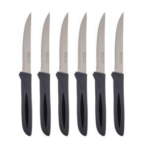 Meat Knife Set 2 Units 21 cm 6 Pieces |  Knives and cutlery   | Che...