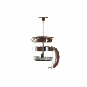 Kolben-Kaffeemaschine DKD Home Decor Braun Durchsichtig Edelstahl B...