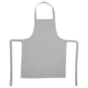 Taschenschürze Atmosphera Baumwolle Hellgrau 60 x 80 cm |  Küchente...