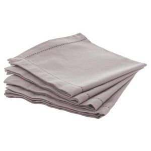Napkins Atmosphera Grey (40 x 40 cm) |  Kitchen linen   | Chef Up