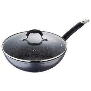 Wok Pan Masterpro Grey Aluminium Toughened aluminium (Ø 28 cm) |  P...