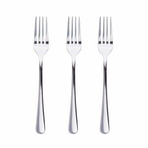 Set of Dessert Forks San Ignacio Natur SG7781 Stainless steel Silve...