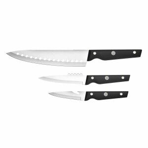Knife Set Bergner Pro Reeco BG41026DBL Stainless steel ABS 3 Pieces...