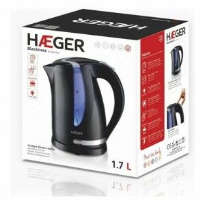 Kettle Haeger EK-22B.023A Black Stainless steel 2200 W 1,7 L |  Ket...