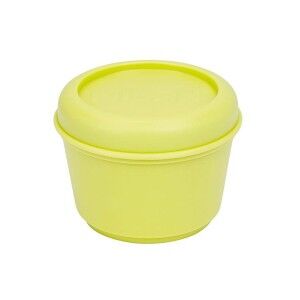 Food Preservation Container Milan Sunset Yellow Plastic Circular 25...