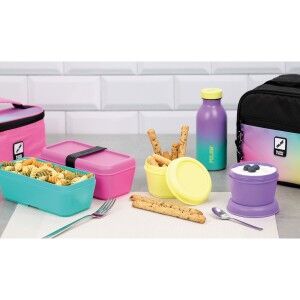 Food Preservation Container Milan Sunset Yellow Plastic Circular 25...