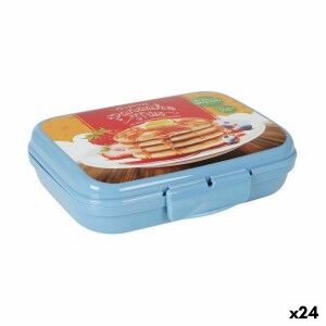 Sandwich Box Titiz Plastic 600 ml 16 x 12 x 4 cm (24 Units) |  Lunc...