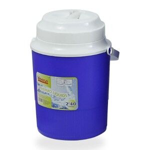 Thermoskanne mit Spenderkappe Hidalgo Blau 2,4 L |  Tassen und Ther...