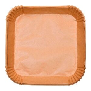 Papier für Heißluftfritteuse Masterpro foodies mp 26 x 26 x 4,5 cm Schale 50 Stück