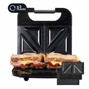 Sandwich Maker Universal Blue 700 W Black |  Sandwich toasters   | ...
