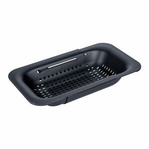 Extendable Dish Drainer for Sink Wenko Sievo 55012100 Black |  Othe...