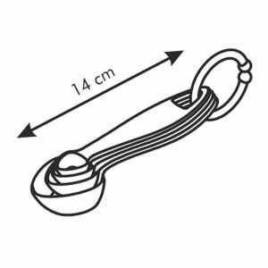 Set of Measuring Spoons Tescoma Presto Plastic 4 Pieces |  Decorati...