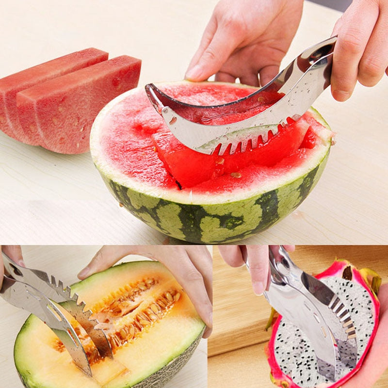 RZD 11.5 inch Slicing Watermelon Knife Forged Steel Cutting Ham