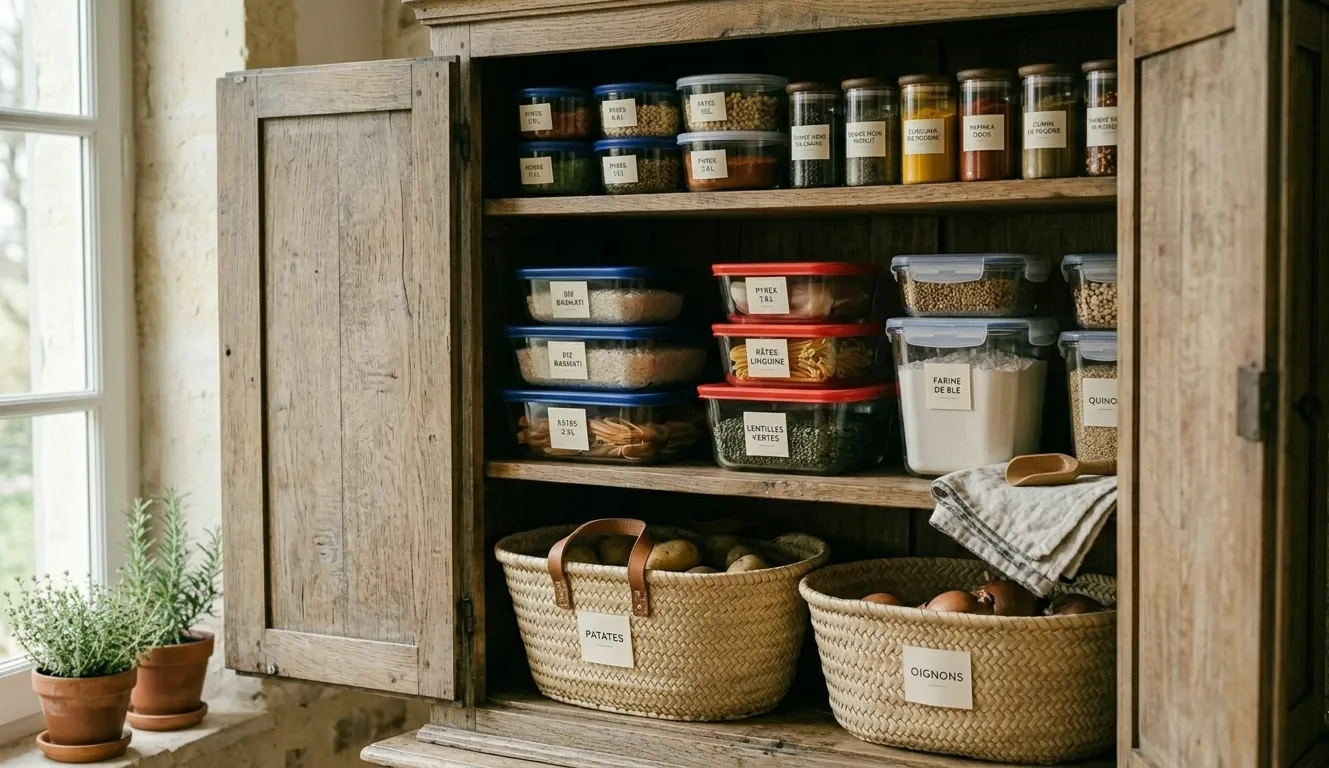Comment organiser les placards de cuisine facilement